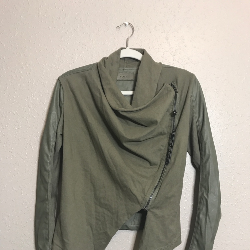 BlankNYC Faux Leather Moto Style Jacket Sz xs